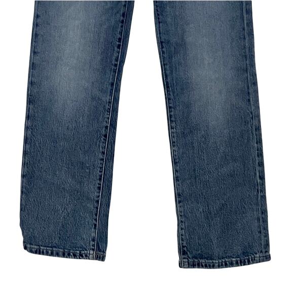 LUCKY BRAND JEANS WOMENS 00/24 EASY RIDER BOOTCUT COMFORT STRETCH PISCES BLUE - Picture 7 of 14